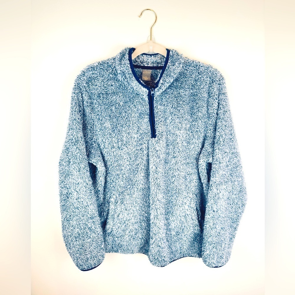 St. John's Bay Blue Fleece Jacket